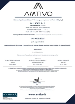ISO 9001 OLLI SCAVI